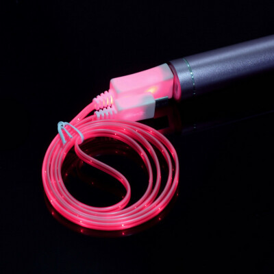 

Visible LED Light Micro USB Charger Data Sync Cable for HTC Samsung S4 S3