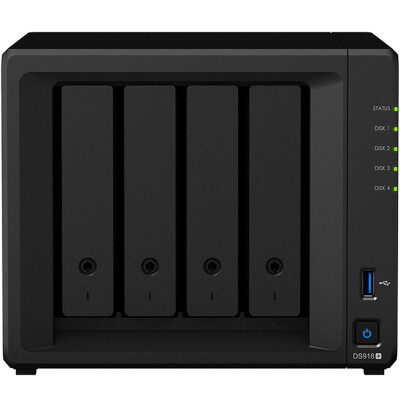 

Synology DS918 Four-bay NAS Network Storage Server No Internal Hard Drive