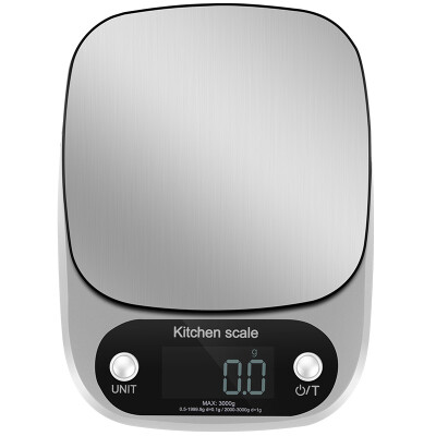 

Baijie baking scale kitchen scale electronic scale precision home mini scale 3kg C305-3KG silver