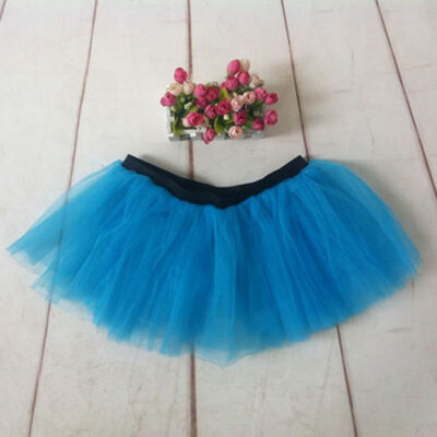 

3Layers Adult Women Tutu Tulle Skirt Petticoat Dance Halloween Party Fancy Dress