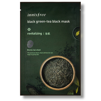 

Innisfree черный чай Carbon Black Mask [жизнь] 23МЛ * 6 Пьян