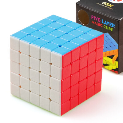 

Stampede five-order Rubik&39s cube free stickers game dedicated puzzle decompression toys smooth professional debugging send tutorial color