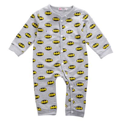 

Baby Girls Boy Batman Long Sleeve Romper Jumpers Bodysuit Outfits One-pieces