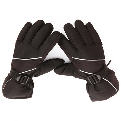 

Warm gloves electric car motorcycle wind&rain non-slip ski space cotton autumn&winter gloves black