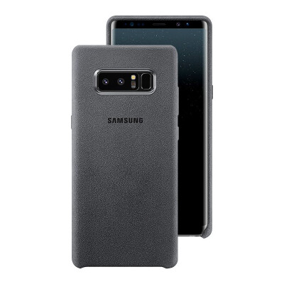 

Samsung (SAMSUNG) Note8 original phone shell / Castellan shell / Alcantara protective suede shell dark gray