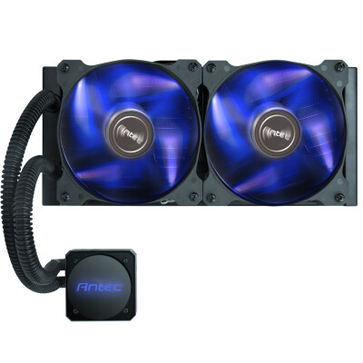 

Antec H1200 Pro CPU Radiator Multi Platform Support Integral Water Cooled Radiator Head Up to 23m Blue LED Fan Grease