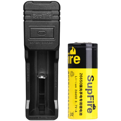 

supfire интеллектуальный USB зарядник для 18650/26650/14500 аккумуляторных батареи для карманного фонарика концентрации света