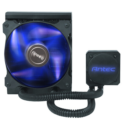 

Antec H600 PRO Water Cooled Radiator CPU Radiator Graphite Bearing Up to 23m Blue LED Fan Multi Platform Support Grease
