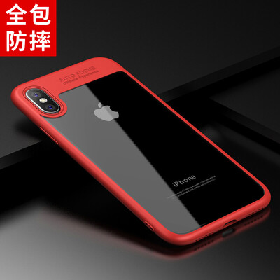 

Анды Dover (STRYFER) Apple х / 10 телефон оболочка iphone х / 10 телефона оболочка защитных рукава Кристалл серия все включены прозрачные акриловые мужчины сопротивления капли и женщины мягкая оболочка - красная