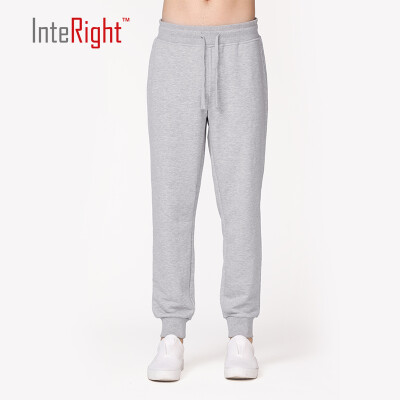 

INTERIGHT Men's Casual Pants Knitted Pants Black