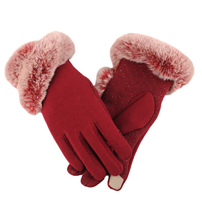 

New down down warm non-slip gloves winter ride get outdoor sport gloves touch screen