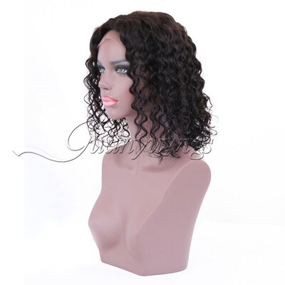 

Guanyu 8A 360 Full Lace Frontal Closure Brazilian Virgin Hair Loose curly 1B Natural Hair