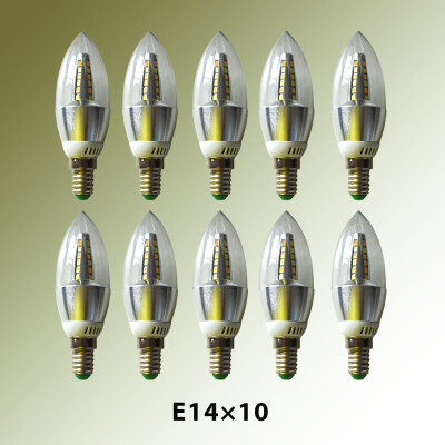 

5 W LED bulb tricolor switchable - wide pressure 10 branches