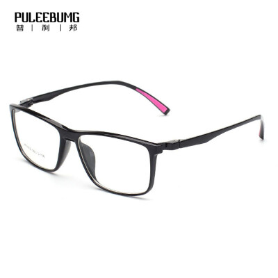 

Puleebumg spectacle frame men&women general sports type full frame of the influx of people simple myopia optical flat light P1