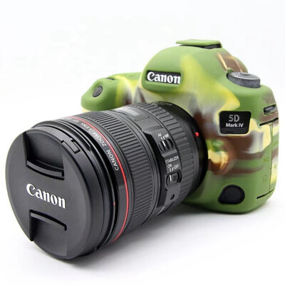 

Early morning off camera protection kit Canon 5D4 / 5D Mark 4 Army Green camouflage film affixed to the film lens cloth cleaning c
