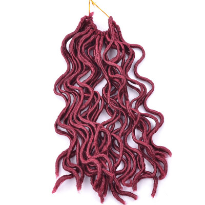 

Chorliss Faux Locs Crochet Hair 14 inch 100g 24 Roots Synthetic Hair Extensions 6packslot