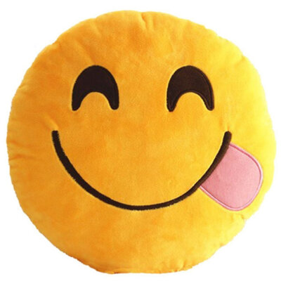 

Funny Emoji Emotion Cushion Pillow PP Coton Staffed Pillow Toy