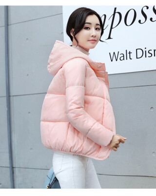 

Female short coat padded winter coat jacket fashion loose bread girl Korean version of clean cotton