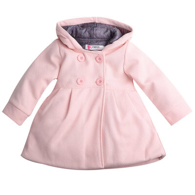 

Cute Baby Girl Winter Warm Wool Blend Snowsuit Pea Coat Outerwear Jacket Clothes
