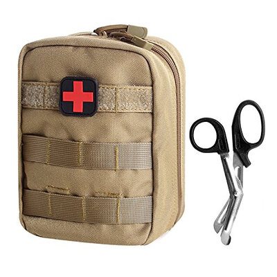 

Tactical MOLLE EMT Medical First Aid IFAK Utility Pouch Bag