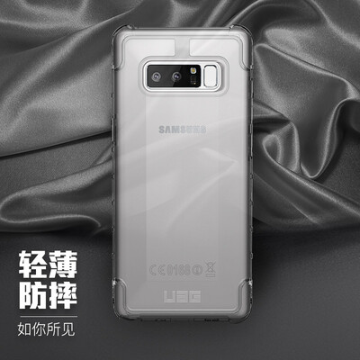 

UAG Samsung примечание8 телефон оболочка защита от падения покрытие новый кристалл прозрачный серия Samsung примечание8 лед прозрачный