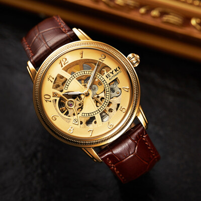

Mens Mechanical Watch Fashion Automatic Mechanical Watch With A Strap