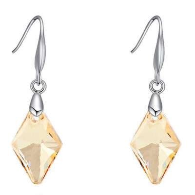 

Long Drop Earrings Jewelry Earrings Austrian Crystal Evening Party Accessories For Women Anniversary Gift .25295