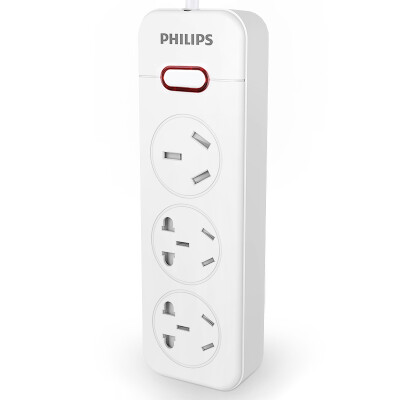 

Philips PHILIPS air-conditioning special socket 16A high-power plug-in board 3 holes full-length 3 meters oil tank electric heating microwave oven inserted a new national standard to send 10A plug