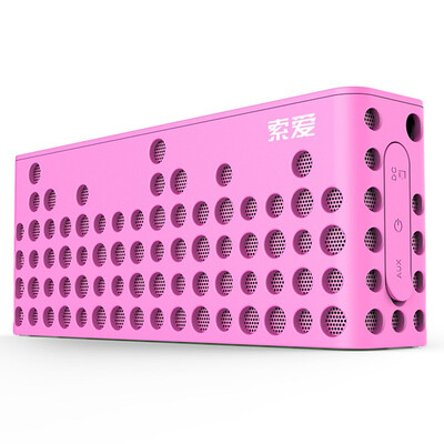 

Sony Ericsson S-36 stereo multi-function Bluetooth speaker NFC match phone app Bluetooth 40 hands-free calls stereo sound lossless decoding warm powder