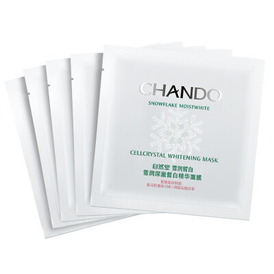 

Natural Church (CHANDO) Snow Run deep clear white essence mask (also known as snow deep deep cream mask) 24ml * 5 (water mask