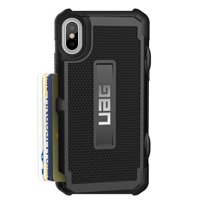 

UAG iPhone X (5,8 дюйма) падение сопротивления телефон оболочки мобильный телефон оболочки / защитный рукав с черным серии карт
