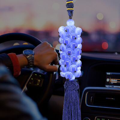 

Kang car treasure car pendant car decoration ornaments car pendant car accessories fruitful blue