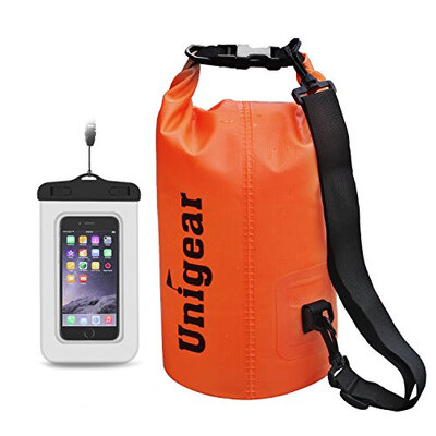 

40L 600D Waterproof Dry Bag Sack for Boating Kayaking Fishing Rafting Swimming&Camping with Waterproof Phone Case