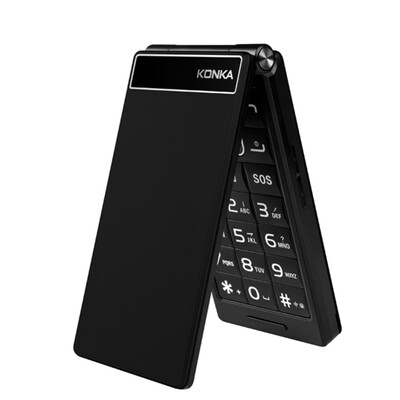 

Konka U11 черный мобильный Unicom 2G телефон раскладушка двойной карточки двойной режим ожидания пожилых