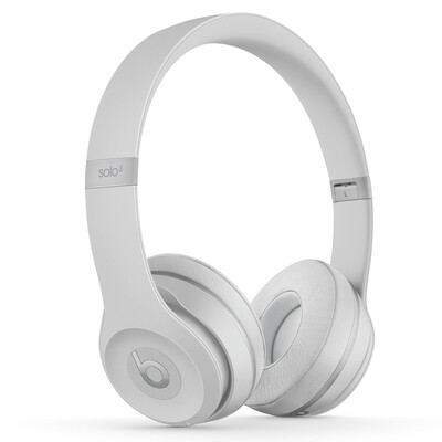 

Beats Solo3 Wireless Headset Bluetooth Wireless Headset Mobile Headset Gaming Headset - Matte Silver MR3T2PA A