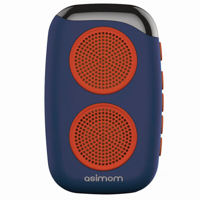

Ashimo DS-1510 M15 Wearable Scorpion Bluetooth Audio Card Mini Bluetooth Speaker Water Blue