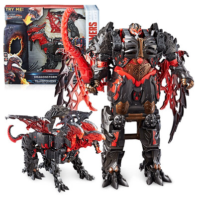 

Hasbro Transformers Toy Movie 5 Super Step Transform Three Head Dragon C0934