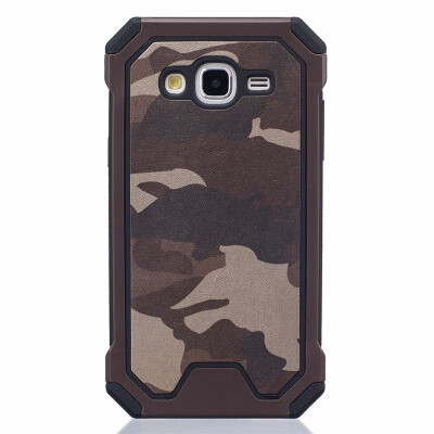 

JEREFISH Phone Case for Samsung Galaxy Grand Prime Case G530 G530M G531H G531F Heavy Duty Hybrid Camouflage Soft Silicone Phone Ca