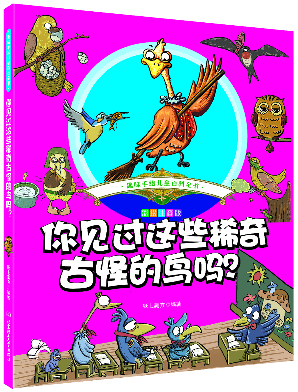 

趣味手绘儿童百科全书：你见过这些稀奇古怪的鸟吗？