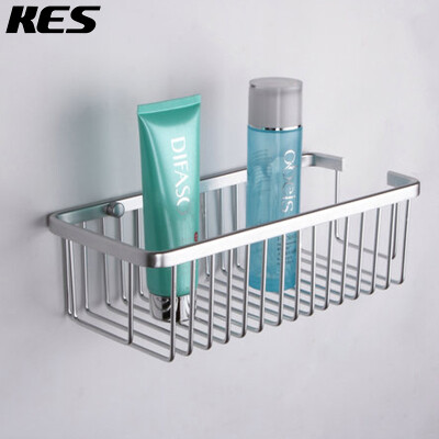 

KES A4023 Rectangular Tub and Shower Basket Wall Mount, Aluminum