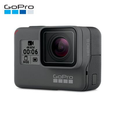 

GoPro HERO 6 Black Sports Camcorder 4K60 HD Sound Control Stabilized and Waterproof