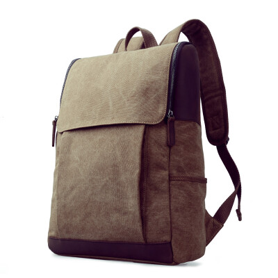 

Mens backpack male han edition leisure bag 156 computer bag canvas backpack restoring ancient waysWS8612