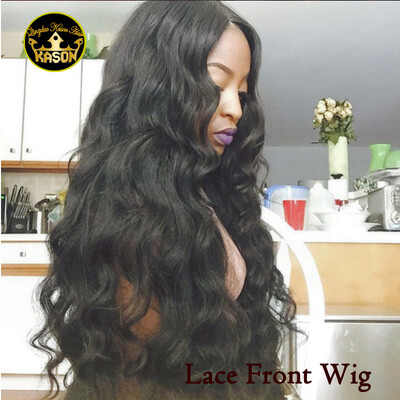 

Kason Body Wave Lace Front Wig 100% Raw Unprocessed Brazilian Virgin Human Hair Density 130% Lace Wig With Baby Hair
