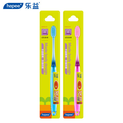 

Leyi (hapee) toothbrush memory color silk fur 1 sticks