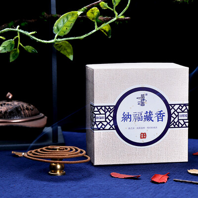 

Yishen Xiang Na Fu Tibetan incense coil can be used as a sandalwood stove to use home fragrance
