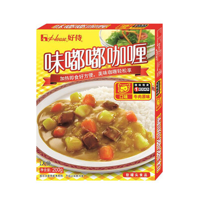 

Good waiter Taste Beef Doodle Beef Curry Original 200g New&old packaging random delivery