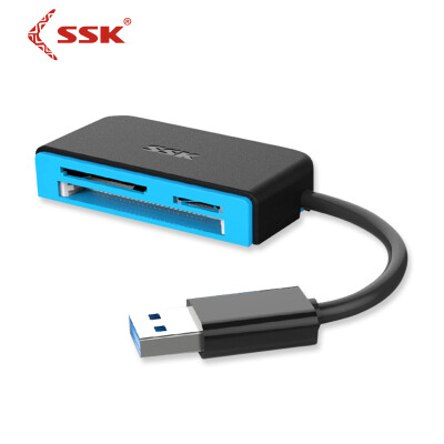 

Biao Wang (SSK) SCRM330 high-speed USB3.0 multi-card reader supports TF \ SD \ CF and other mobile phone camera card