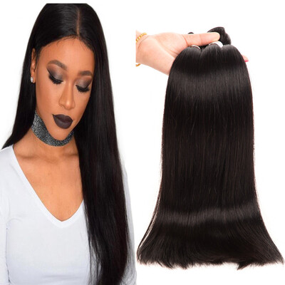 

Malaysian Virgin Hair Straight 3 Pcs/Lot Unprocessed Ali Queen Hair Malaysian Straight Hair 100g/pcs Cheap Human Hair Bundles