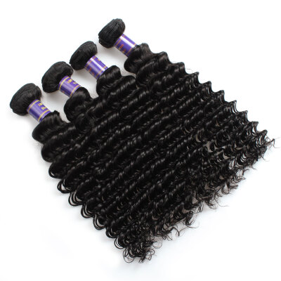 

7A Brazilian Virgin Hair Brazilian Deep Wave Virgin Hair 4 Bundleslot Virgin Brazilian Deep Curly Weave Human Hair