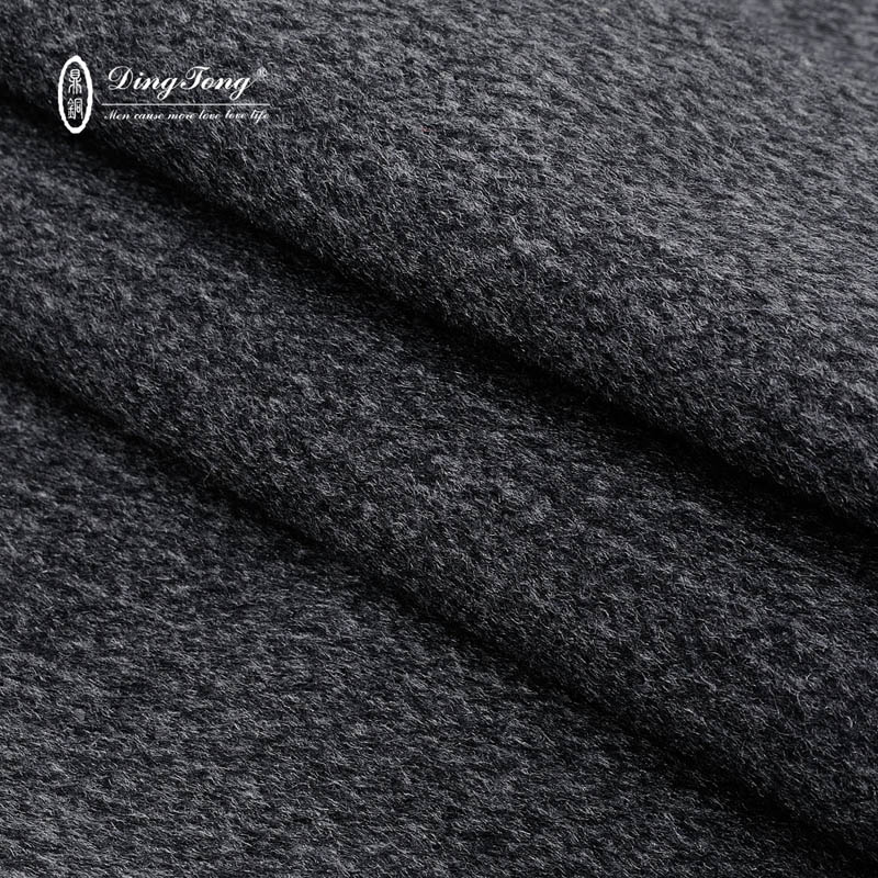 
Ding bronze, winter high-end men's wool jacket, business mid-length wool cashmere men's coat, gray S 165